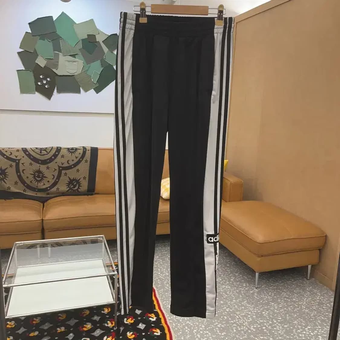 아디다스 빈티지 아디브레이크 사이드버튼 트랙팬츠 2XS C07751 상품이미지3