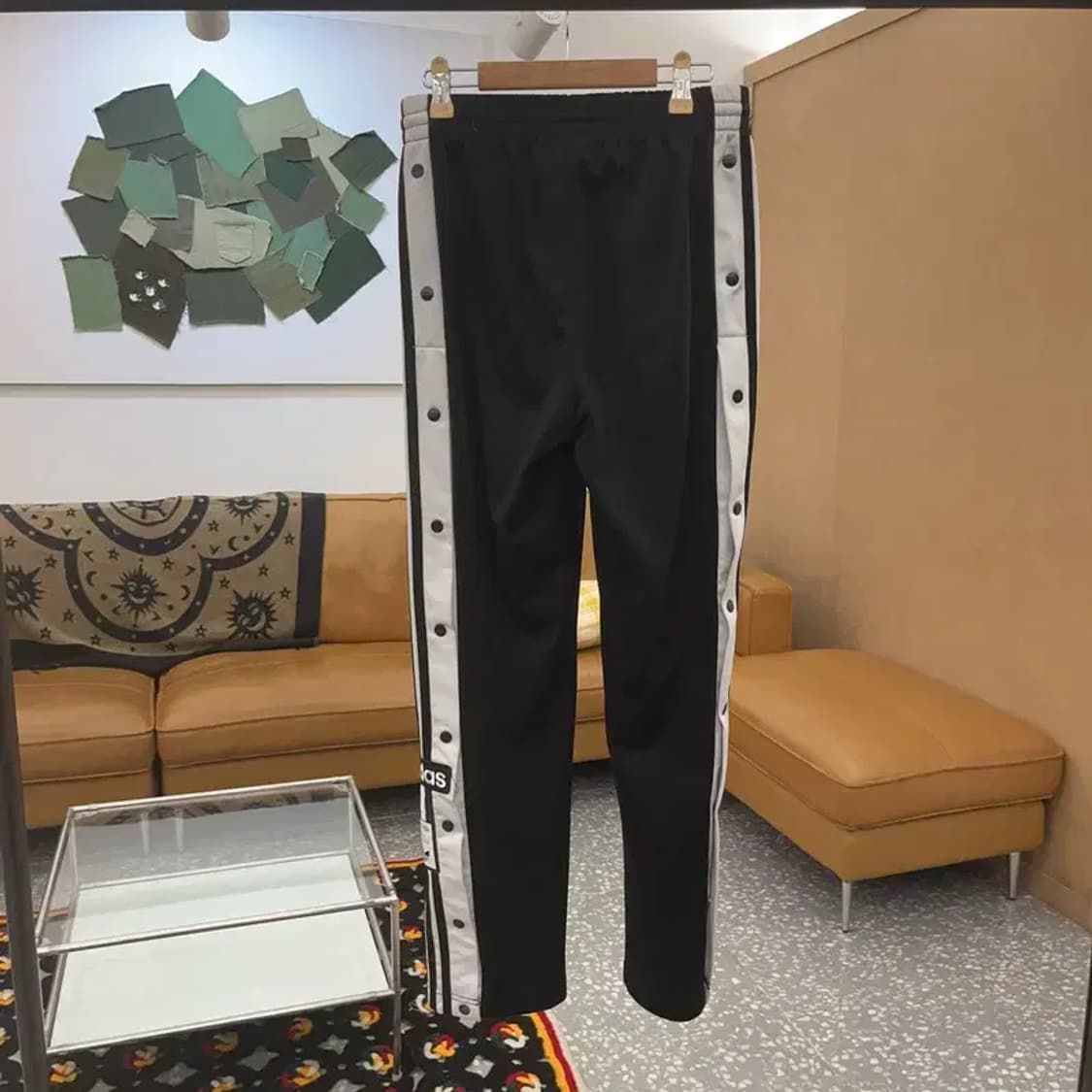 아디다스 빈티지 아디브레이크 사이드버튼 트랙팬츠 2XS C07751 상품이미지4