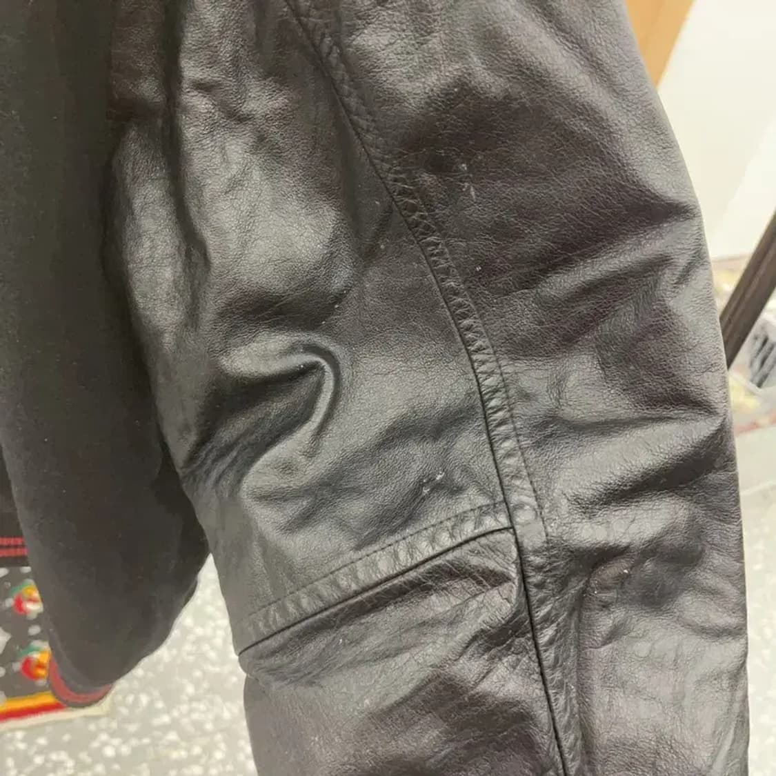 나이키 올드스쿨 90's 점프맨 레더 바시티 자켓 100 C07737 상품이미지7