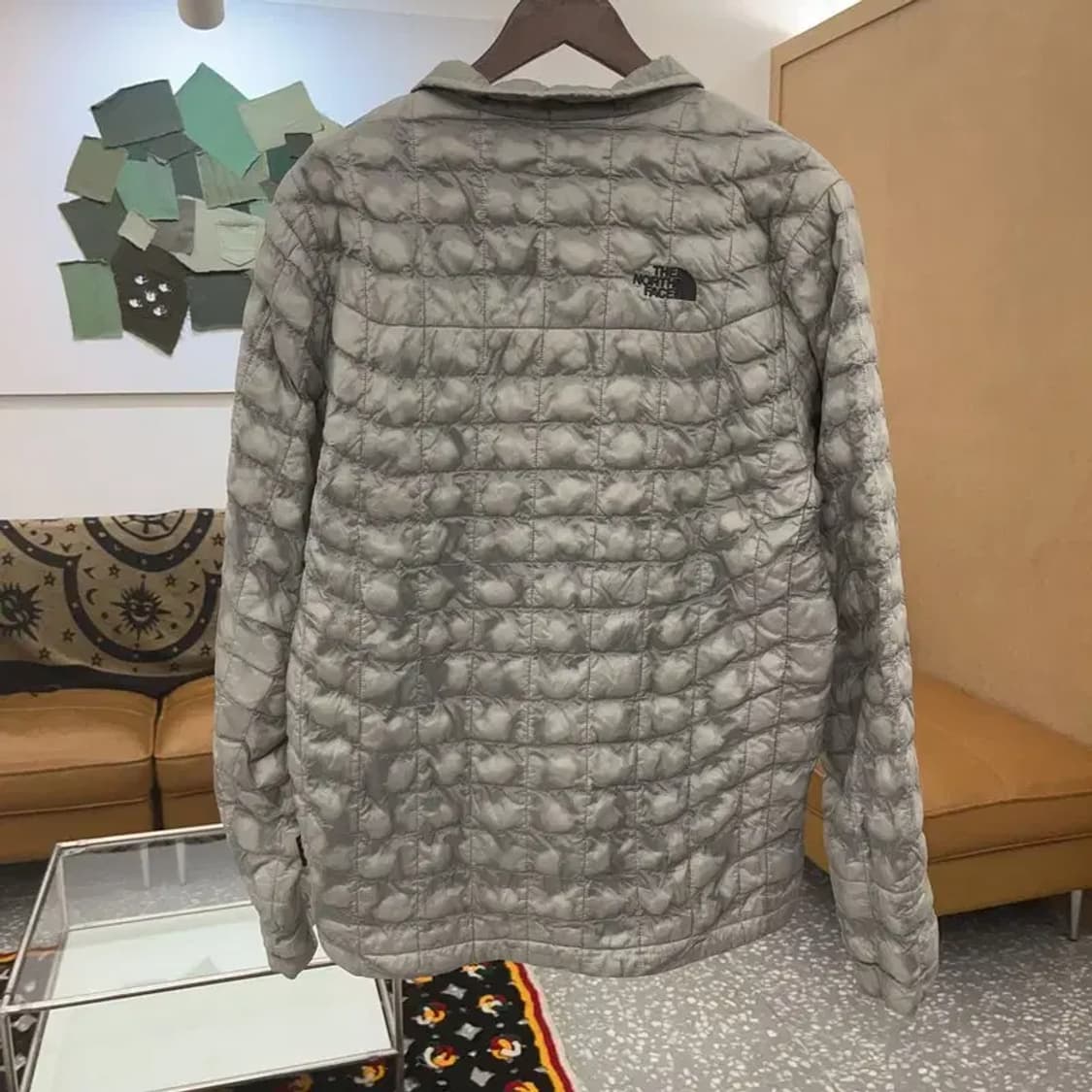 노스페이스 올드스쿨 빈티지 경량 패딩 자켓 M C07732 상품이미지4