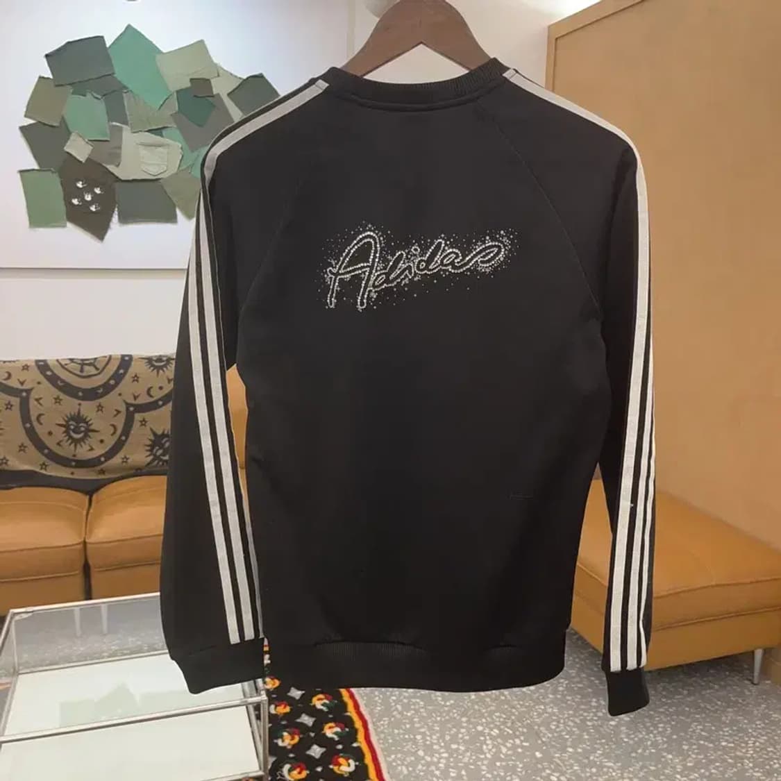 아디다스 Y2K 00's 키치 큐빅 스펠로고 져지 집업 XL C07741 상품이미지3