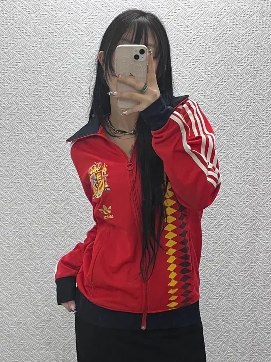 아디다스 미국 월드컵 스페인 트랙탑 져지 집업 100 C07740 상품이미지2