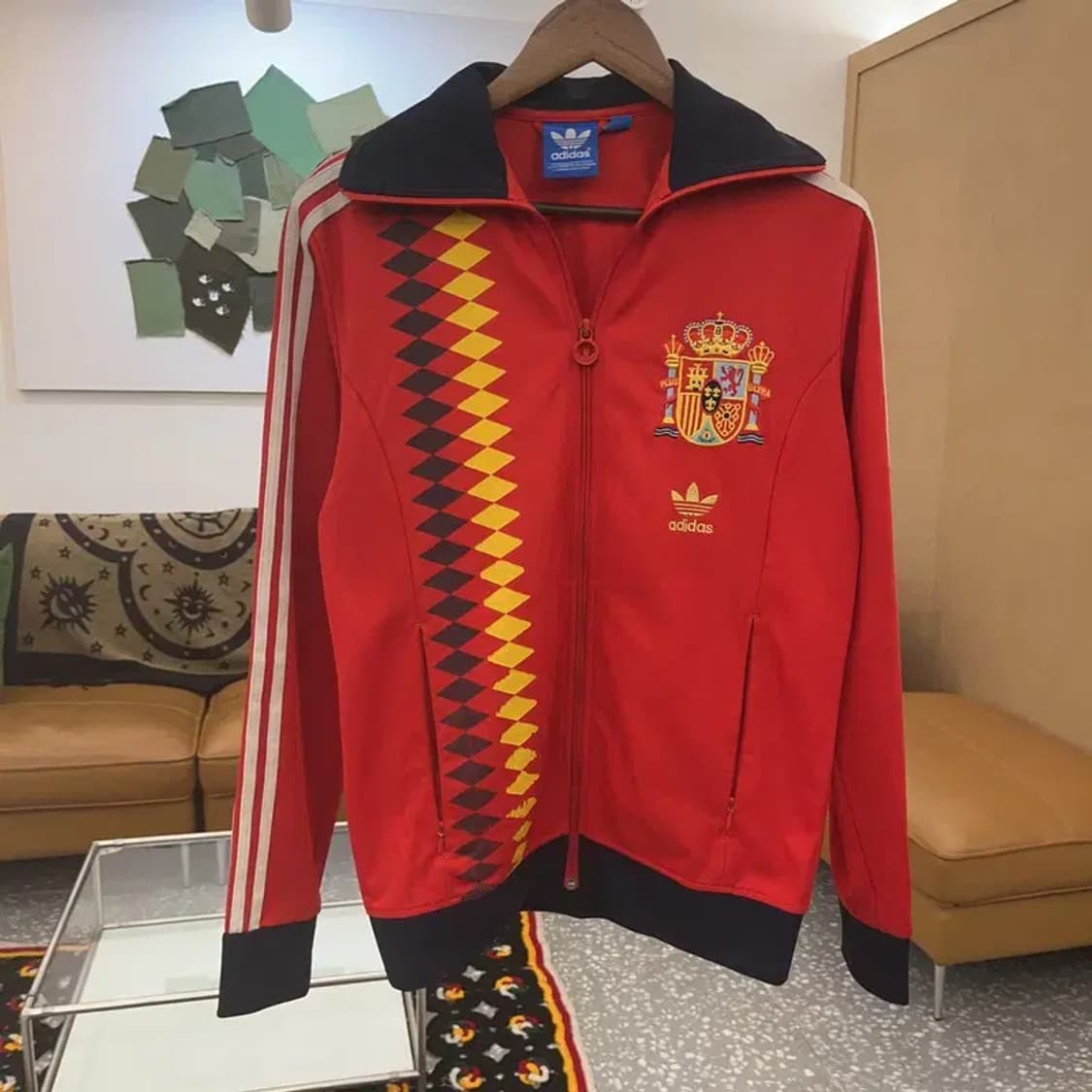 아디다스 미국 월드컵 스페인 트랙탑 져지 집업 100 C07740 상품이미지3