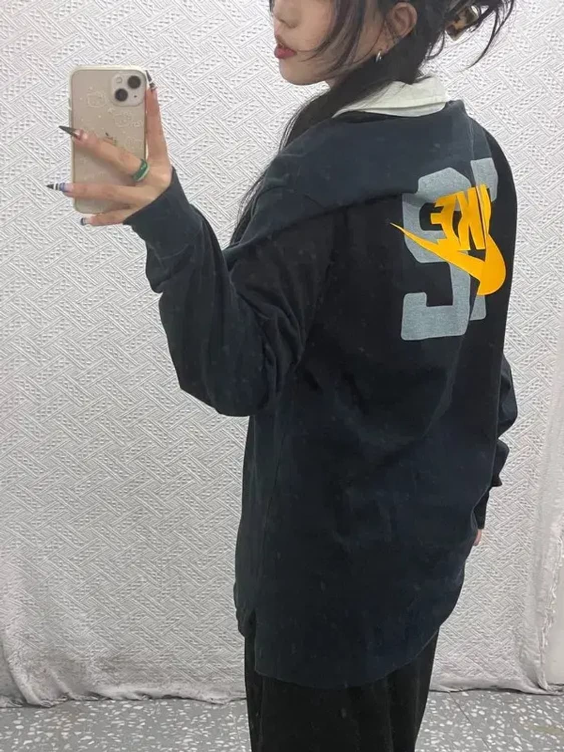 나이키 올드스쿨 레트로 럭비 카라 롱슬리브 L C07760 상품이미지1