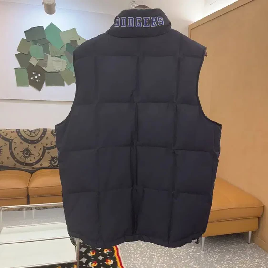 WWS 올드스쿨 레트로 빈티지 패딩 조끼 95 C07775 상품이미지4