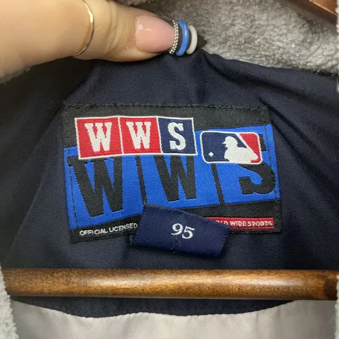 WWS 올드스쿨 레트로 빈티지 패딩 조끼 95 C07775 상품이미지5