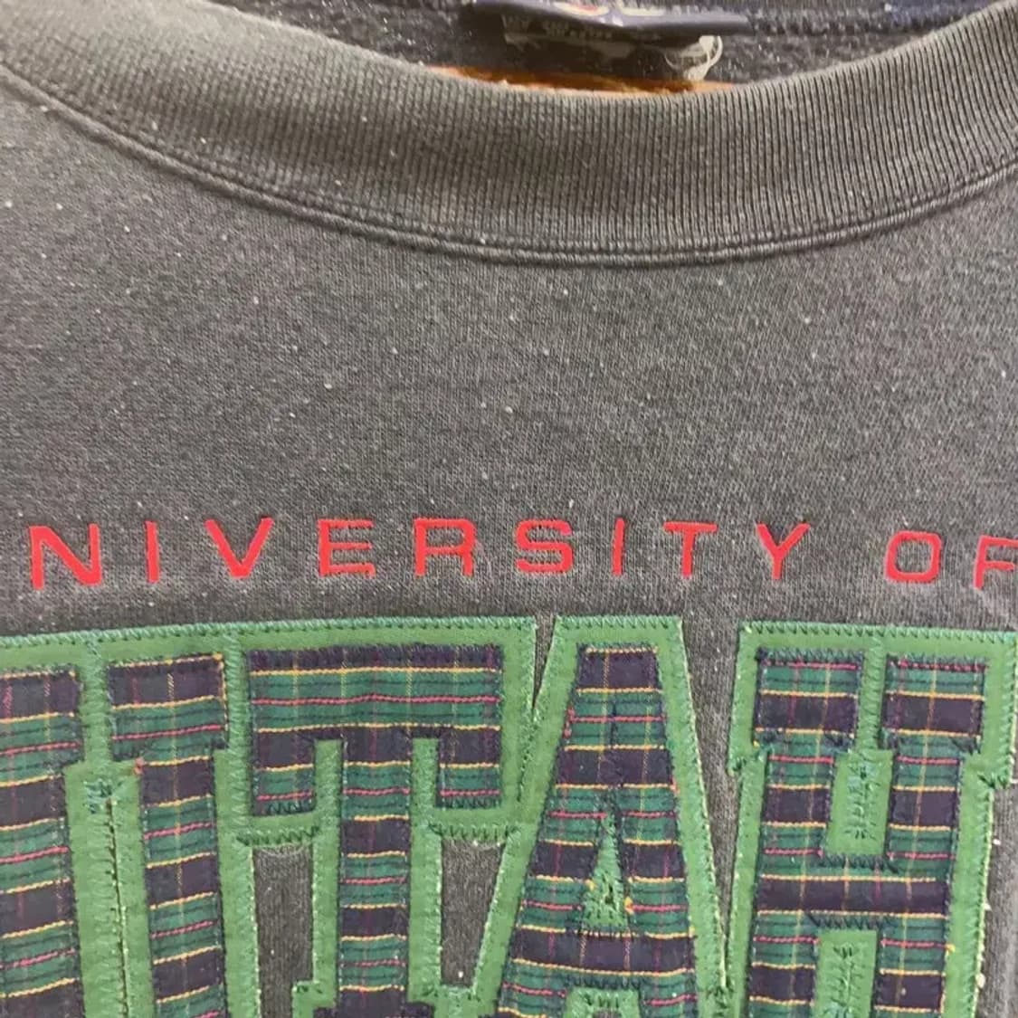 잔스포츠 올드스쿨 레트로 체크로고 약기모 맨투맨 M C07789 상품이미지6