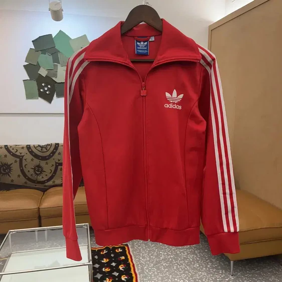 아디다스 유로파 레트로 레드 져지 집업 90 C07759 상품이미지3