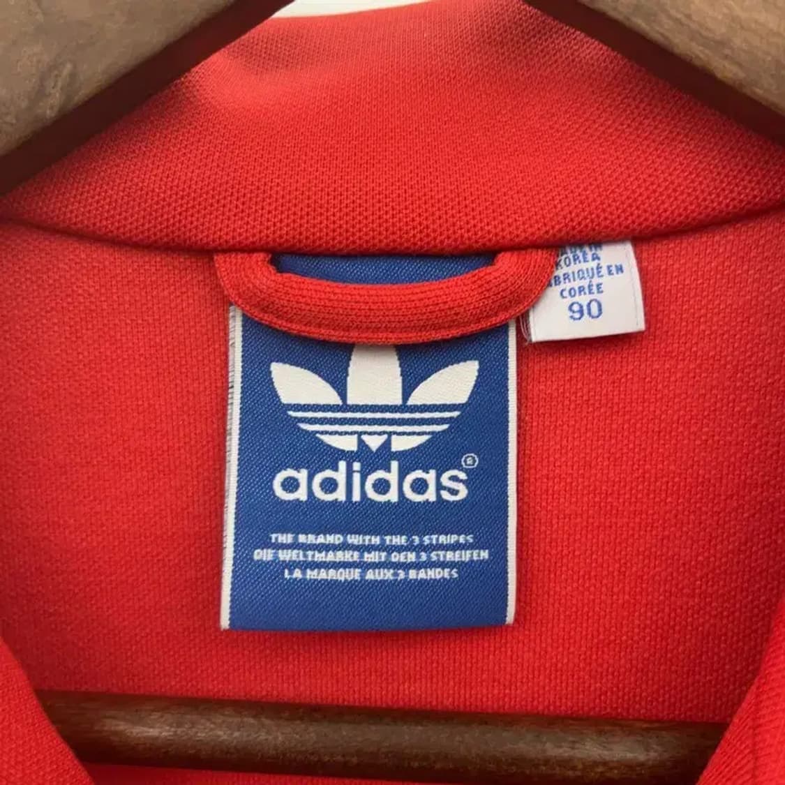 아디다스 유로파 레트로 레드 져지 집업 90 C07759 상품이미지5