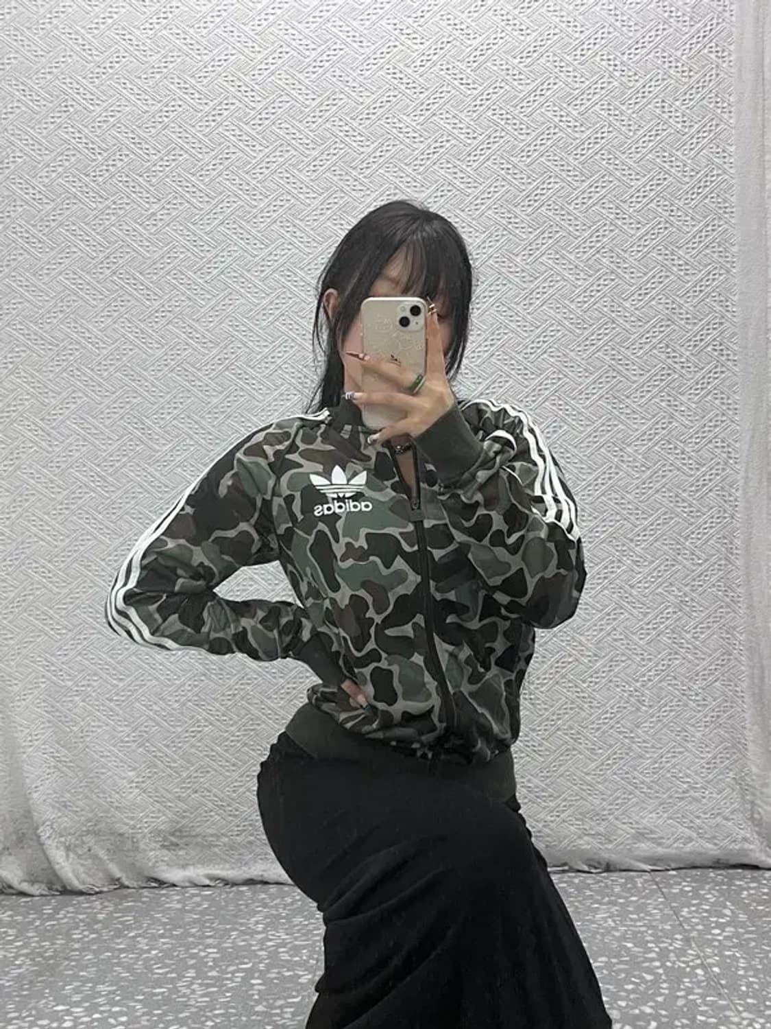 아디다스 Y2K 대장급 희귀 카모플라주 져지 집업 90 C07766 상품이미지1