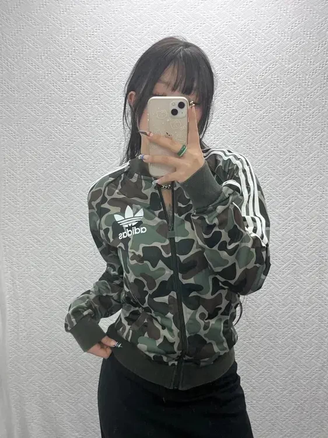 아디다스 Y2K 대장급 희귀 카모플라주 져지 집업 90 C07766 상품이미지2