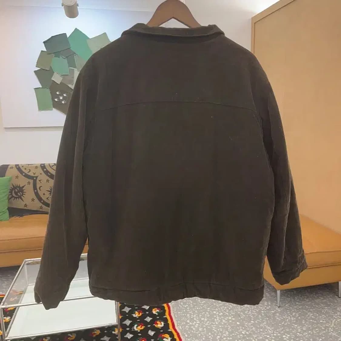 라코스테 빈티지 스틸로고 털안감 코듀로이 골덴 자켓 100 C07765 상품이미지4