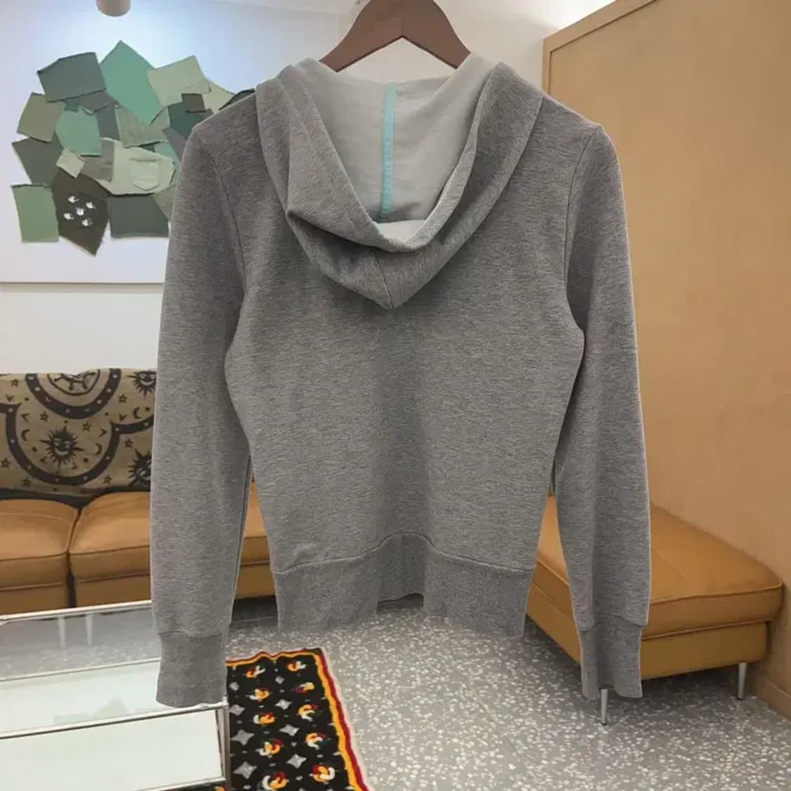 푸마 Y2K 민트배색 드레이프 포켓 후드 집업 S C07768 상품이미지4