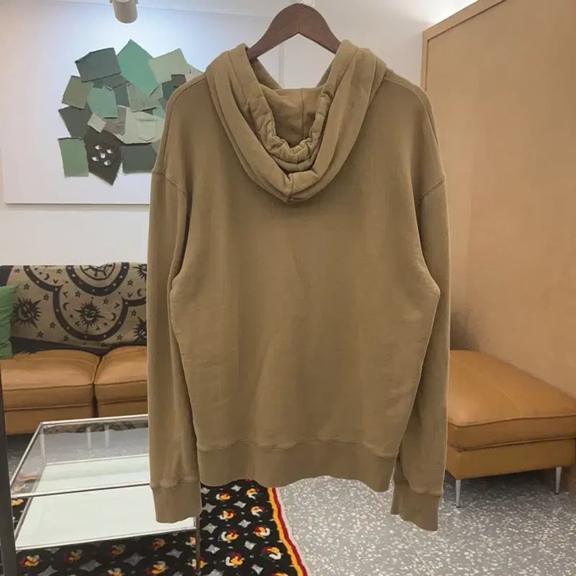 메종키츠네 칠랙스 모던캐주얼 폭스 패치 후드티 L C07788 상품이미지4