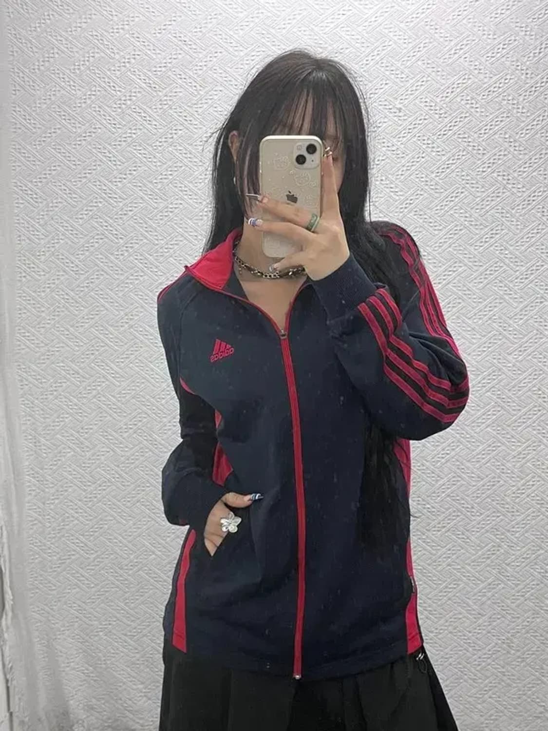 아디다스 레트로 00's 삼선 클라이마라이트 져지 집업 M C07798 상품이미지1