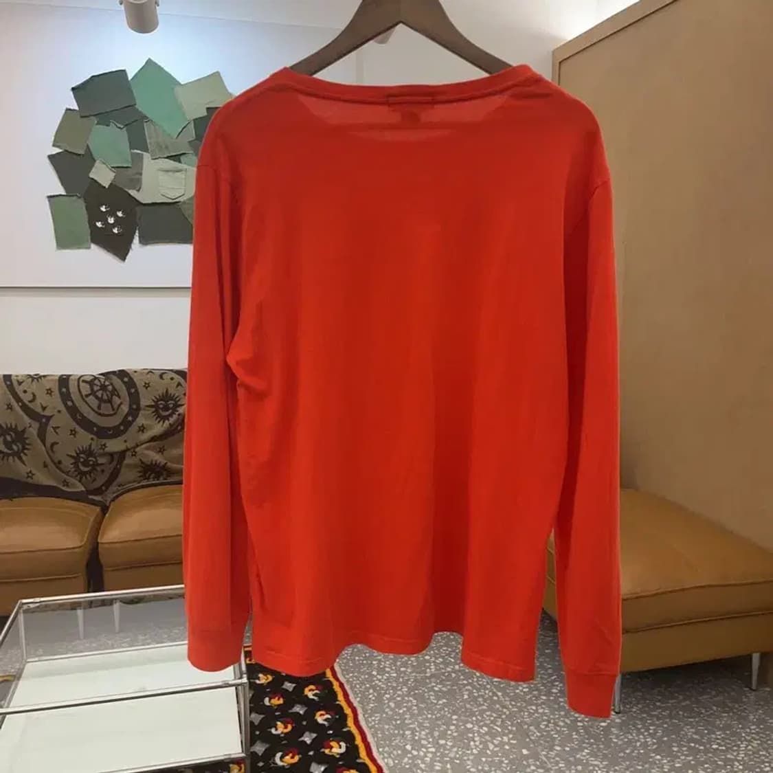 폴로 랄프로렌 Y2K 레트로 오렌지 롱슬리브 XL C07800 상품이미지4