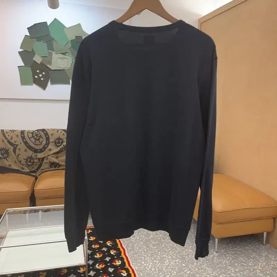 씨피컴퍼니 빈티지 모던시크 와펜 롱슬리브 맨투맨 100 C07801 상품이미지4