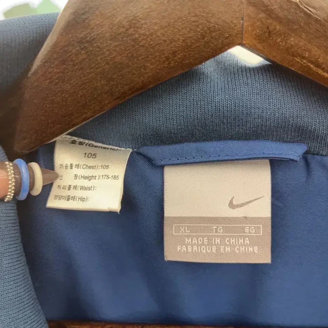 나이키 올드스쿨 레트로 00's 바람막이 자켓 XL C07804 상품이미지5