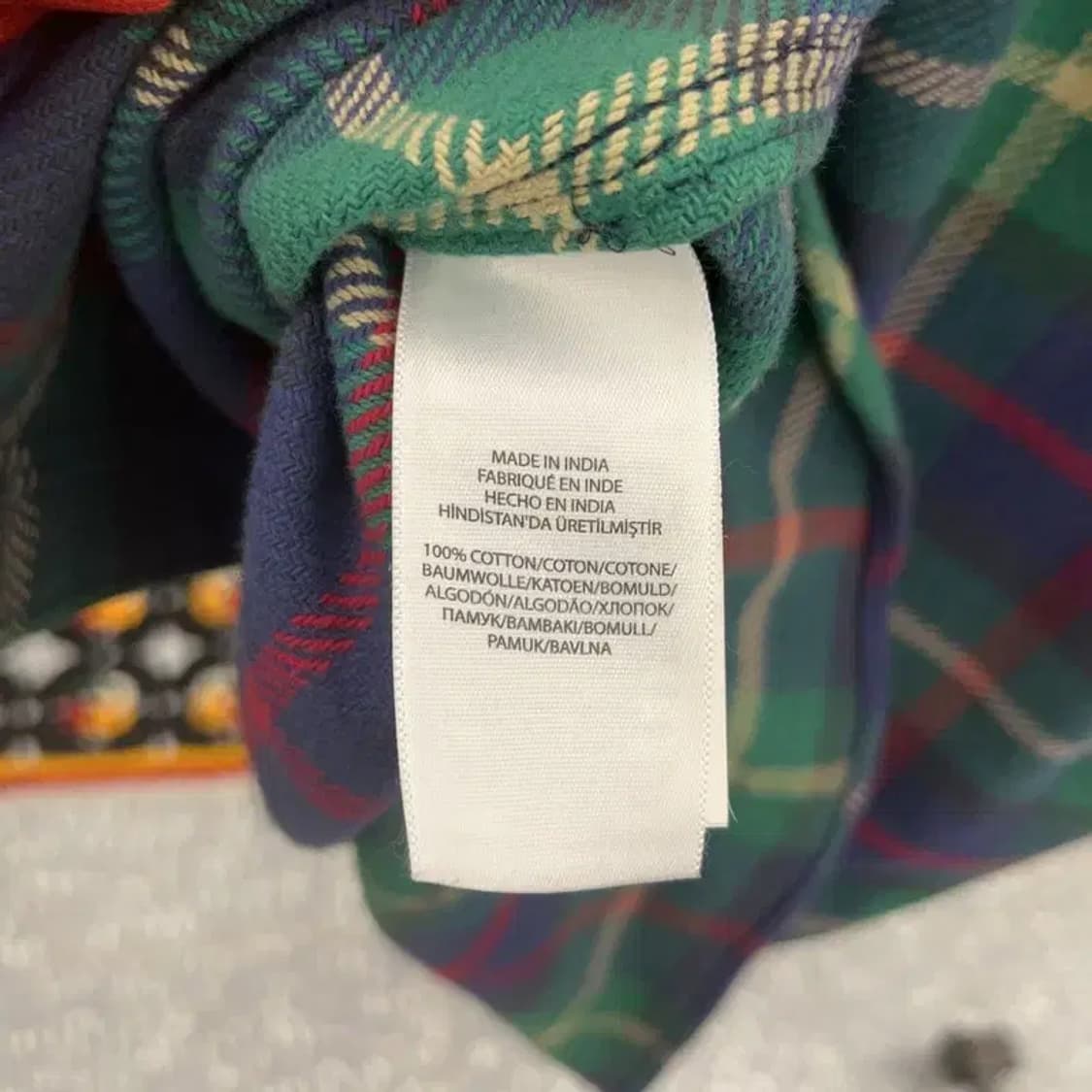 폴로 랄프로렌 레트로 컨트리 플란넬 체크 셔츠 S C07813 상품이미지6