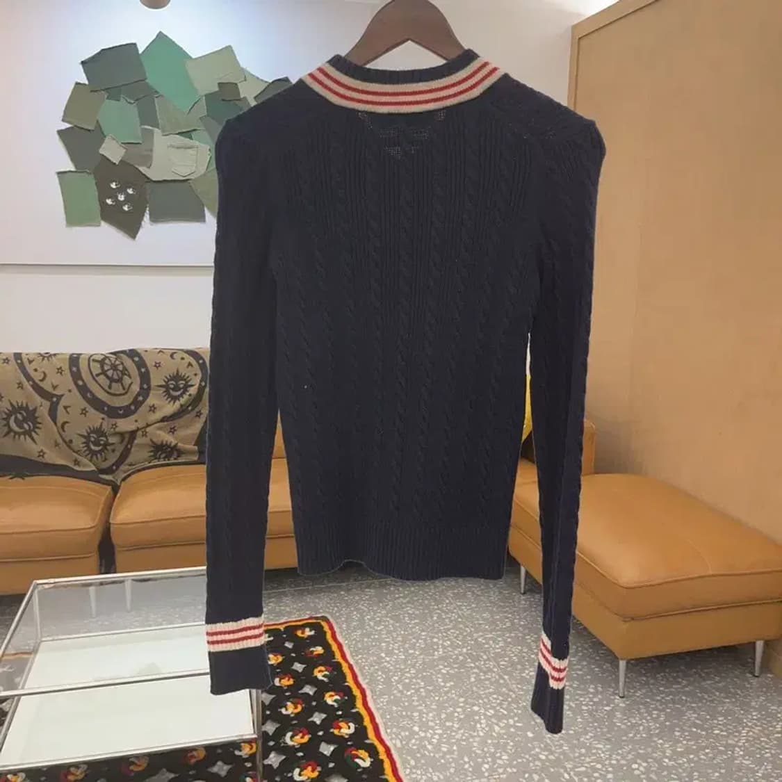 유니클로 이네스 드 라 프라상쥬 꽈배기 꽈배기 니트 85 C07818 상품이미지4