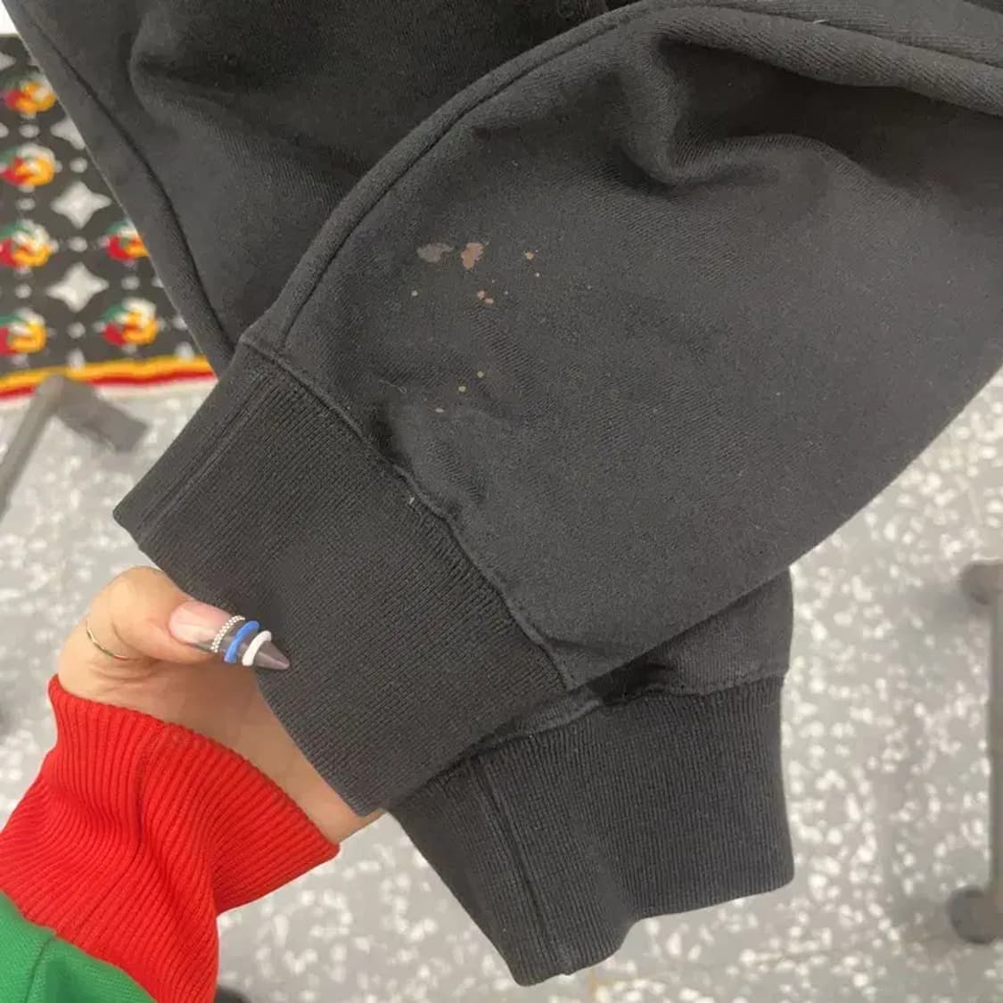 LMC X A60VE 빈티지 스트릿 힙합 오버핏 후드티 L C07820 상품이미지7