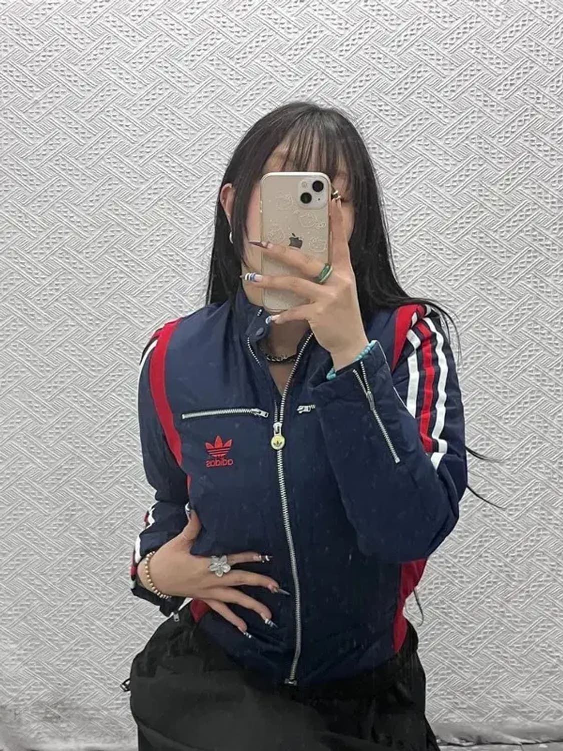 아디다스 Y2K 레트로 레이싱 프란체스카 패딩 자켓 85 C07808 상품이미지1