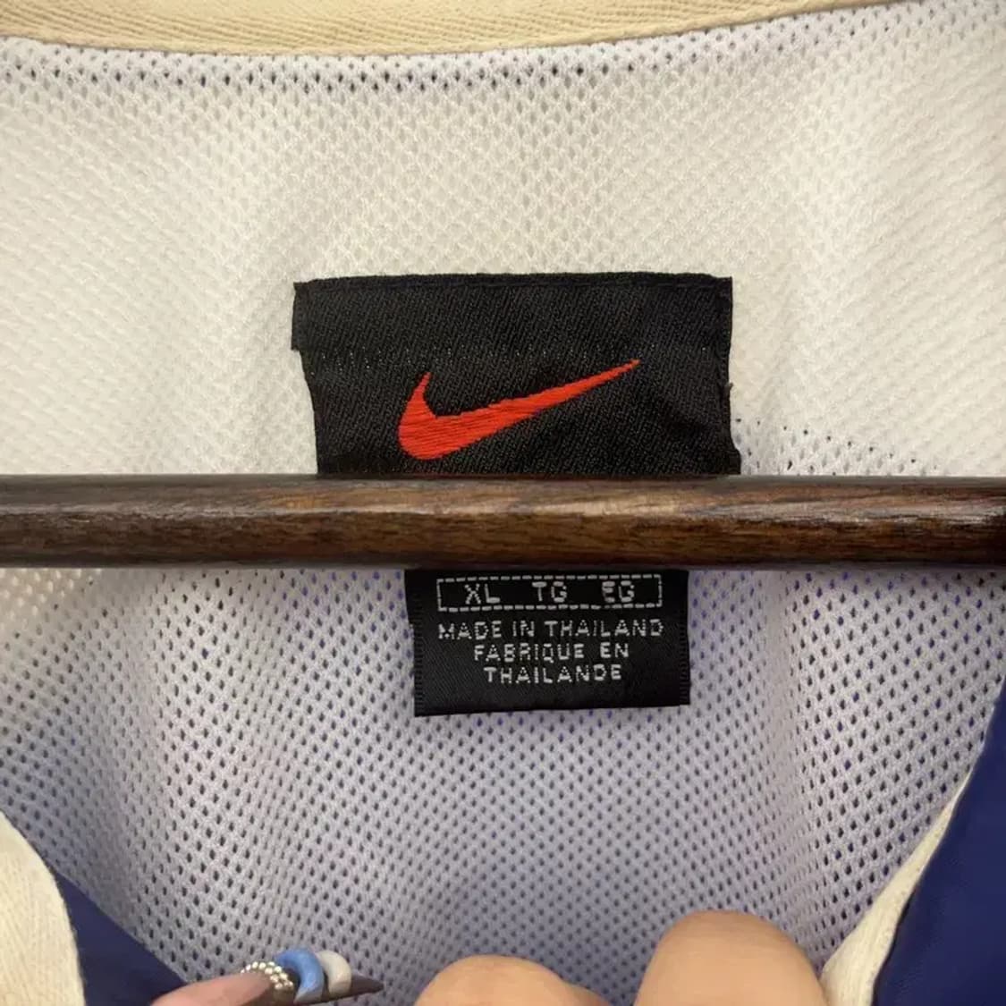 나이키 올드스쿨 빈티지 오버핏 바람막이 자켓 XL C07805 상품이미지5