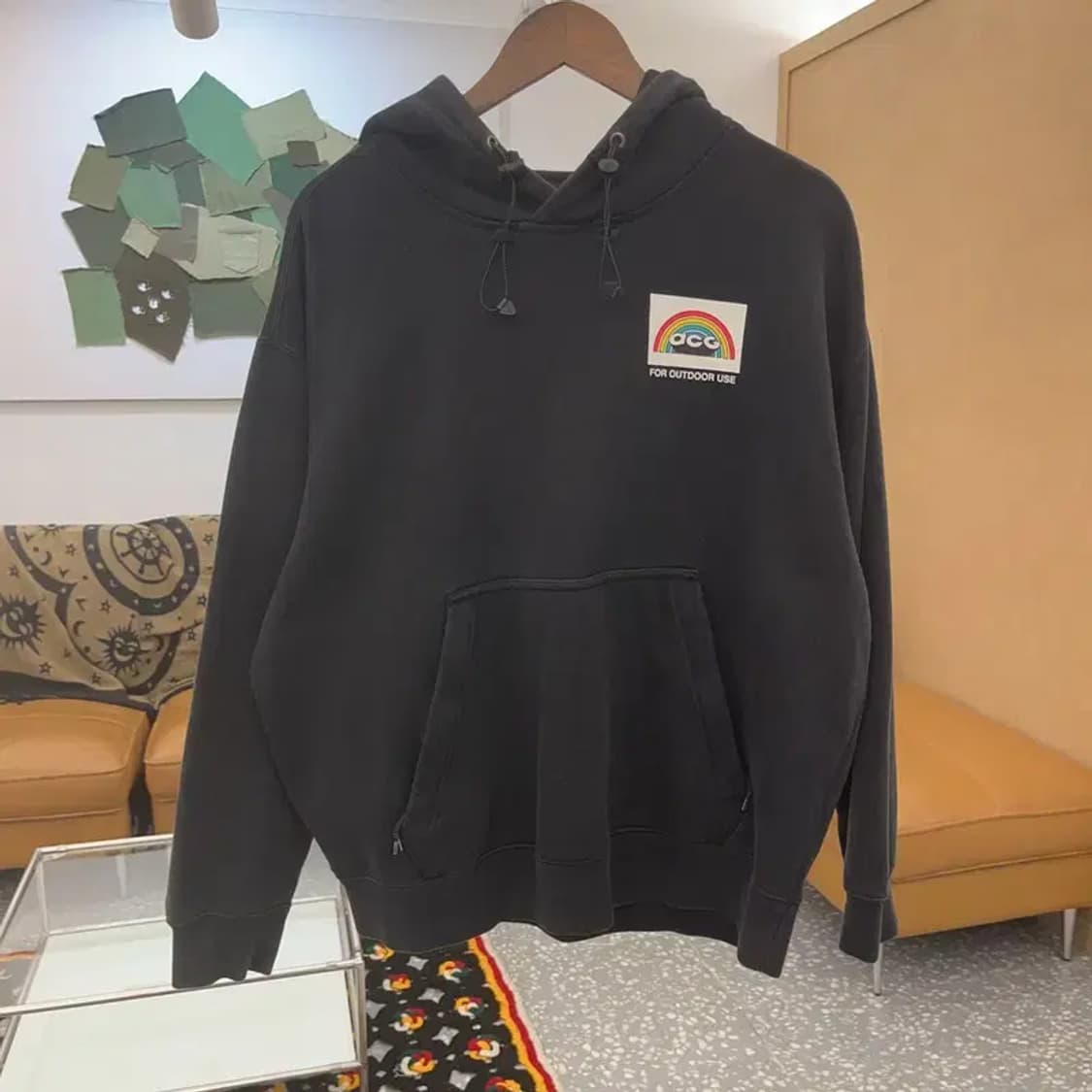 나이키 ACG 키치 레인보우 풀오버 기모 후드티 L C07821 상품이미지3