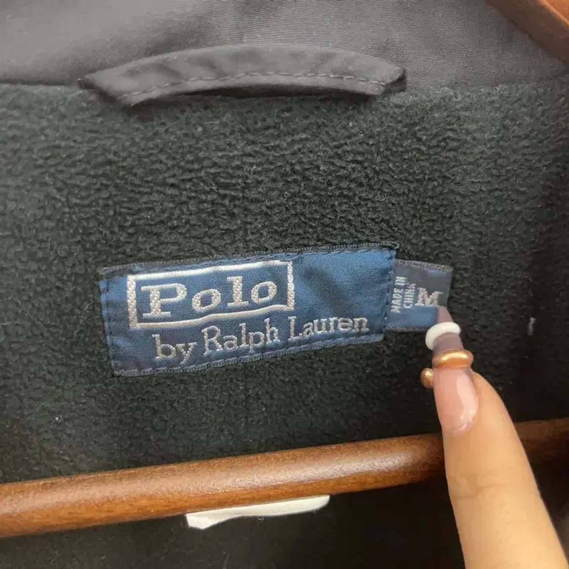 폴로 랄프로렌 모던 캐주얼 기모 블루종 페리자켓 M C07806 상품이미지5