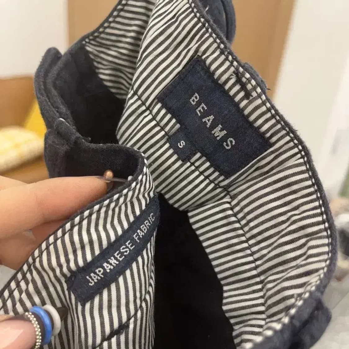 빔스 빈티지 모던캐주얼 슬림핏 코튼팬츠 S C07837 상품이미지5