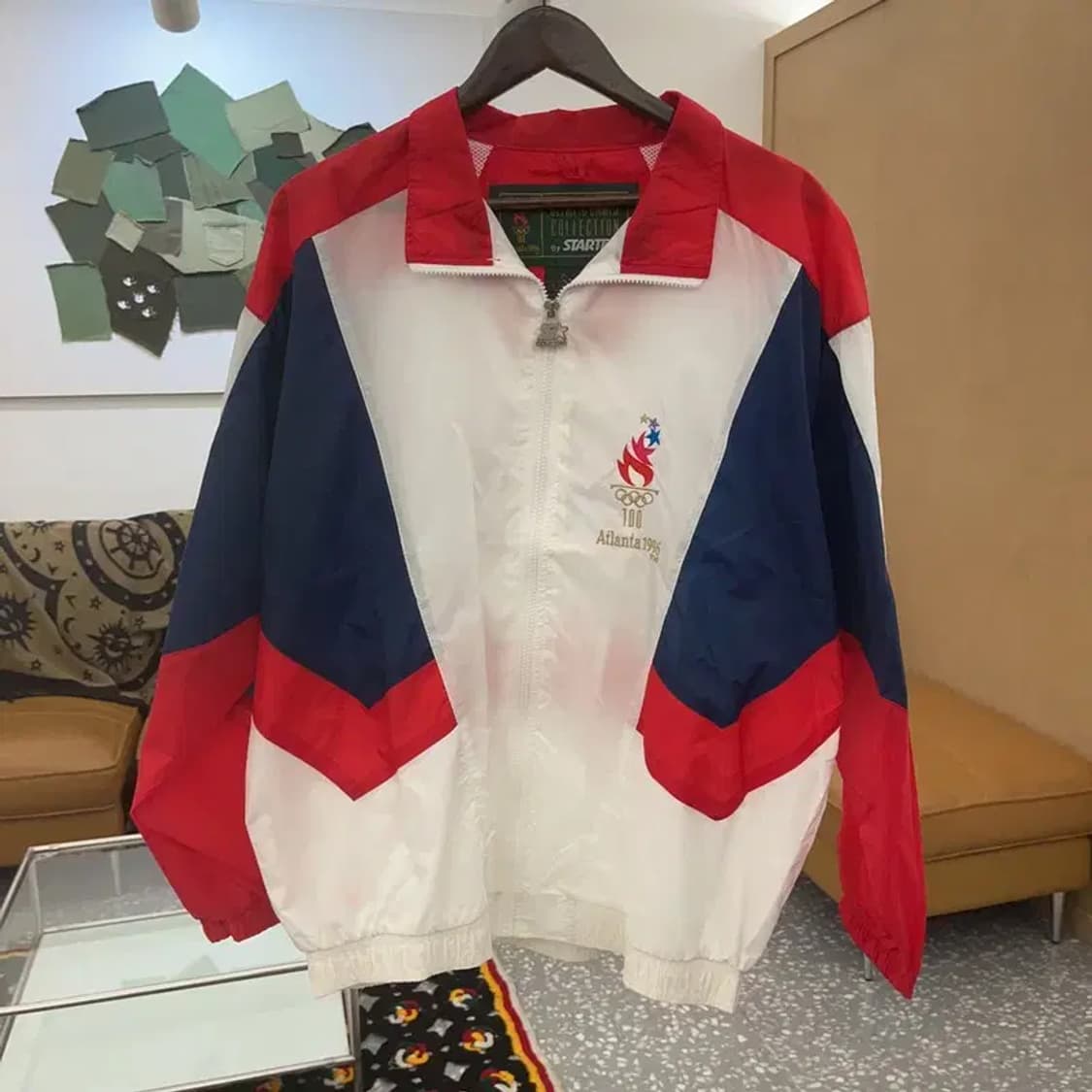 스타터 1996 애틀랜타 올림픽 윈드브레이커 바람막이 XL C07827 상품이미지3