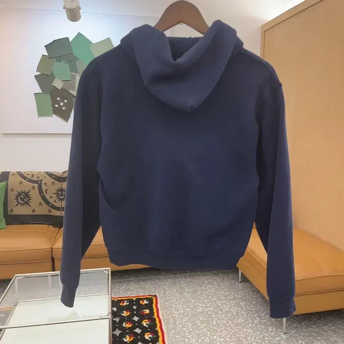 러셀 어센틱 UCSD 올드스쿨 키치 약기모 숏 후드티 XS C07850 상품이미지4