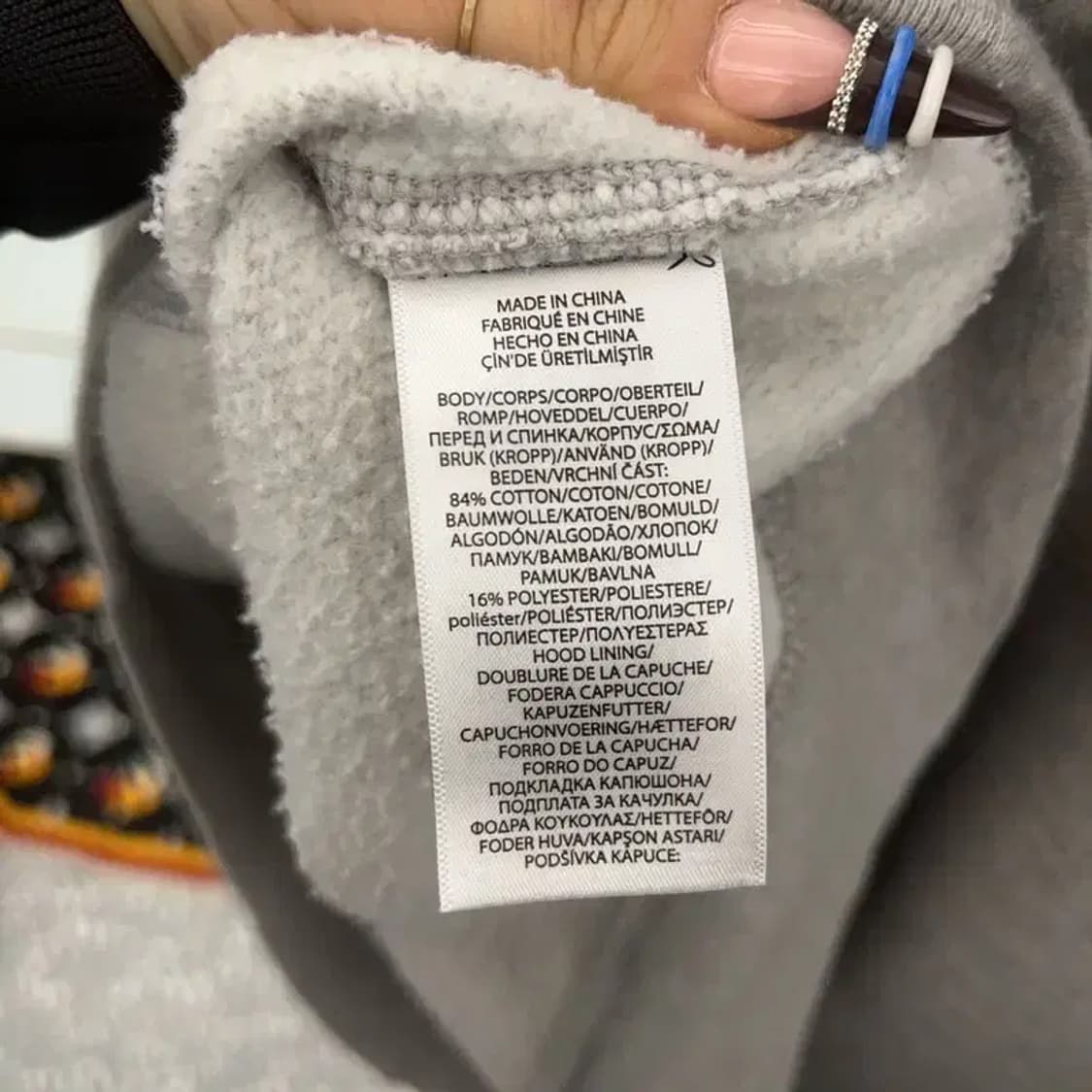 폴로 랄프로렌 빈티지 캐주얼 빅로고 기모 후드티 XL C07847 상품이미지6