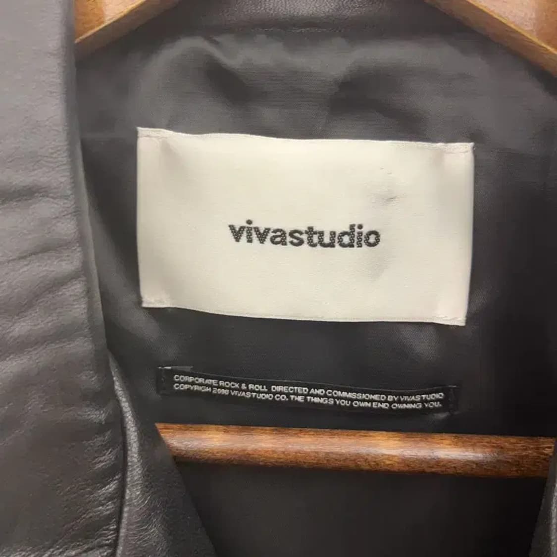 비바스튜디오 스트릿 락시크 바이커 라이더 자켓 M C07855 상품이미지5