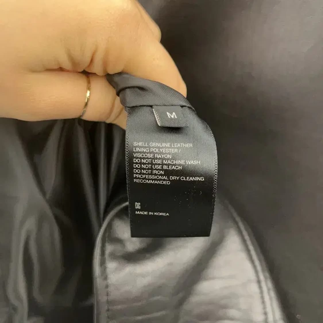 비바스튜디오 스트릿 락시크 바이커 라이더 자켓 M C07855 상품이미지6