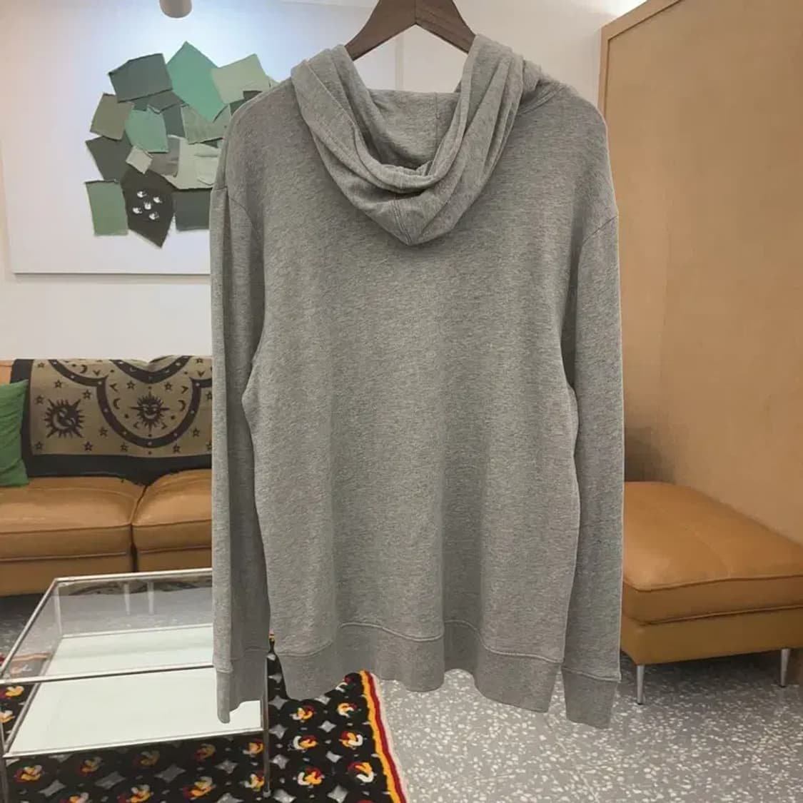 갭 GAP 올드스쿨 빈티지 빅로고 여리 후드티 L C07848 상품이미지4