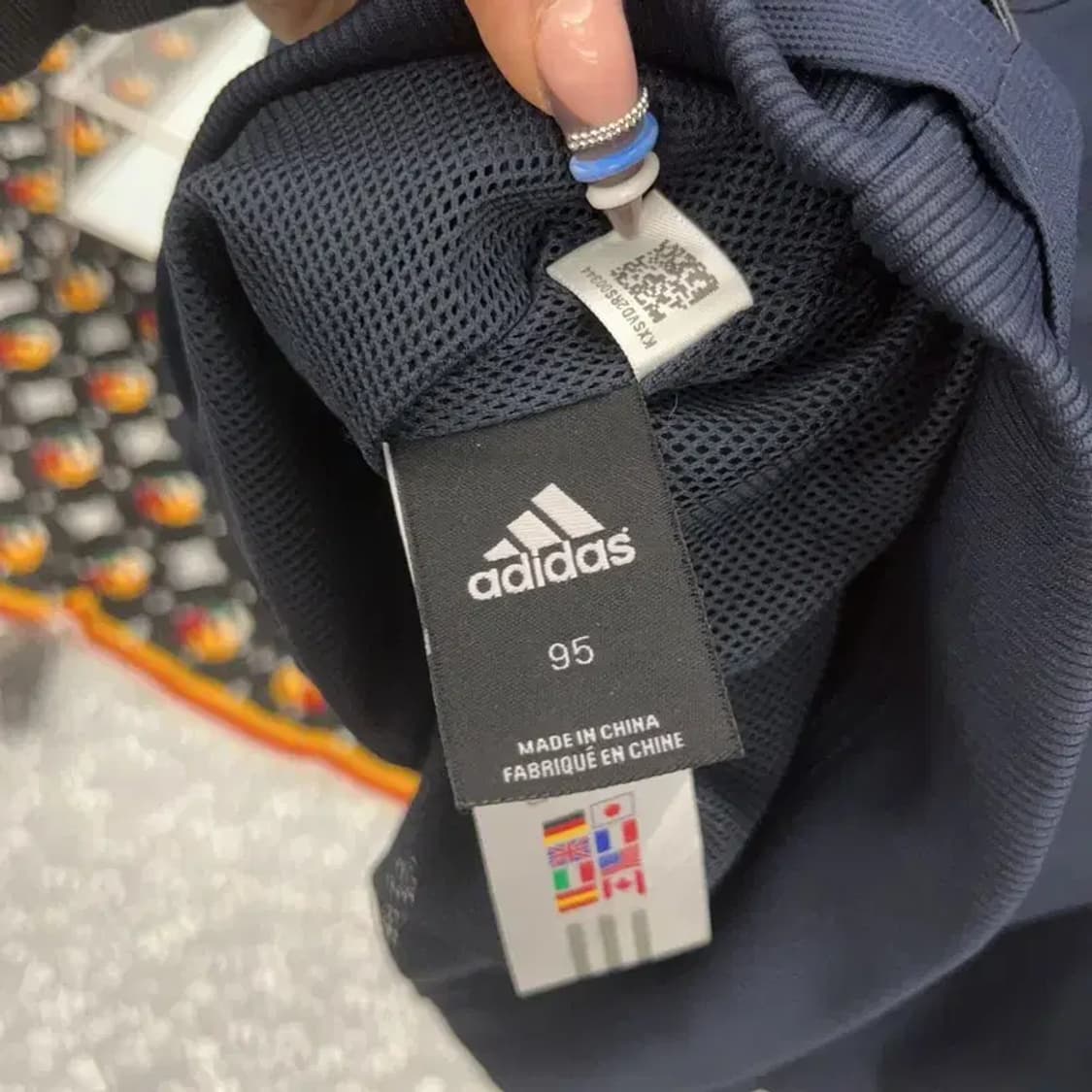 아디다스 아이콘 유니크 스포티 트랙탑 바람막이 자켓 95 C07851 상품이미지6