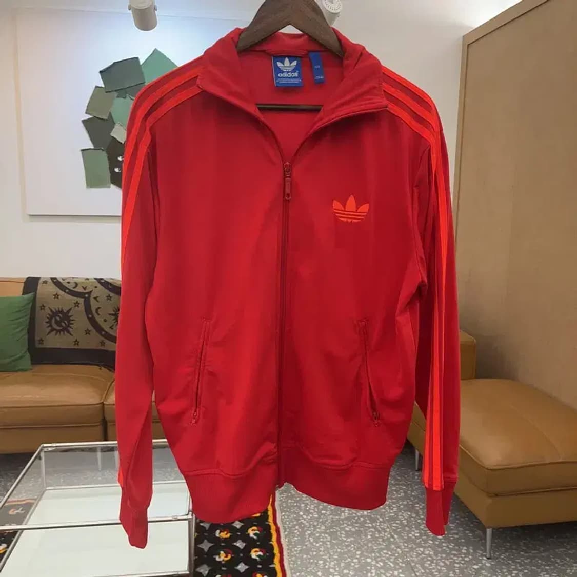 아디다스 Y2K 빈티지 파이어버드 져지 집업 95 C07863 상품이미지3