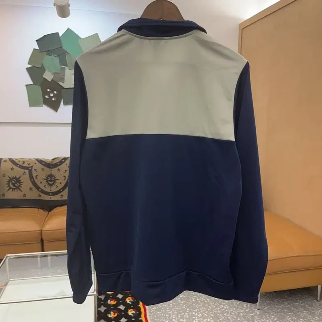 아디다스 투톤배색 레트로 빈티지 져지 집업 XL C07866 상품이미지4