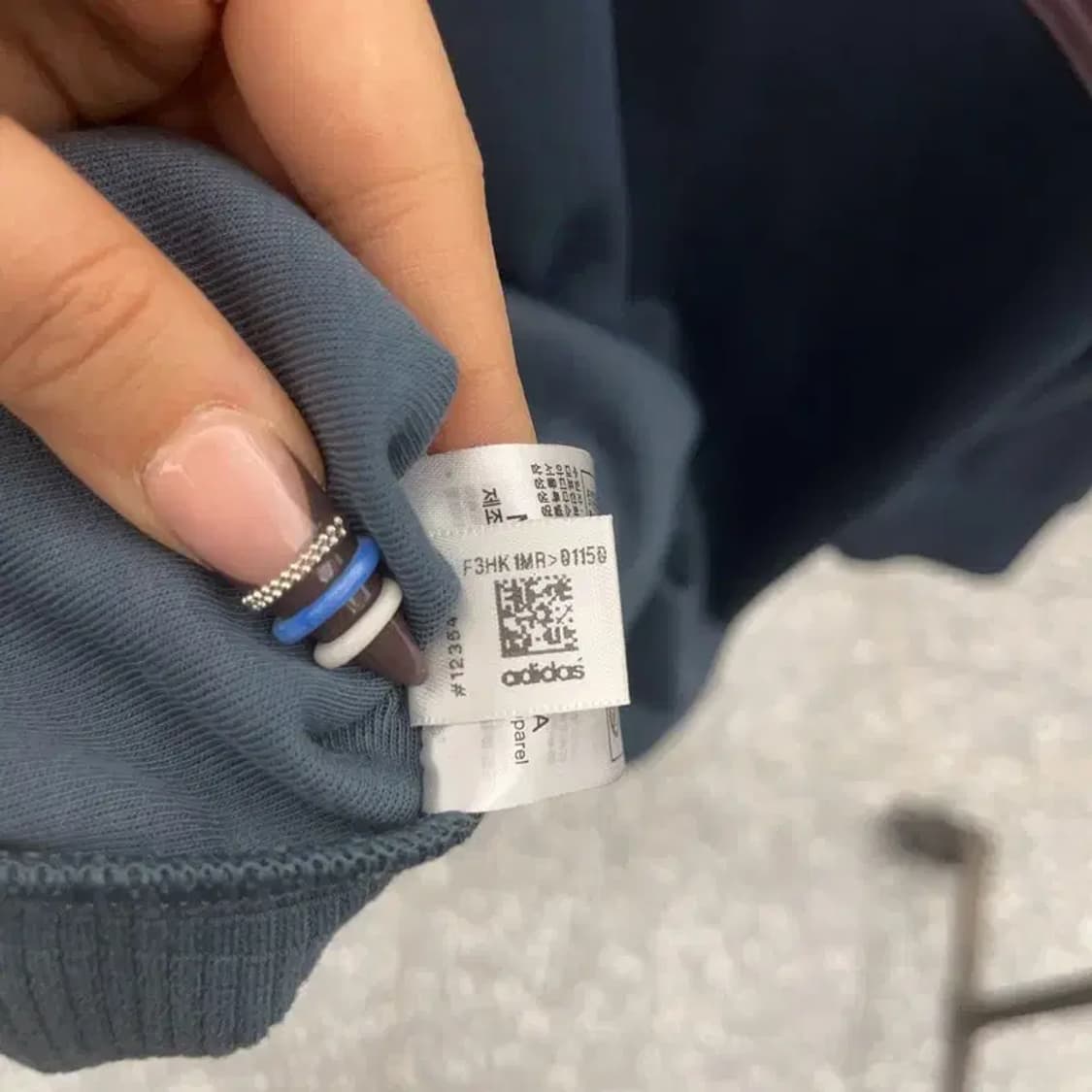 아디다스 올드스쿨 트리코트 트랙 져지 집업 자켓 2XL C07867 상품이미지7