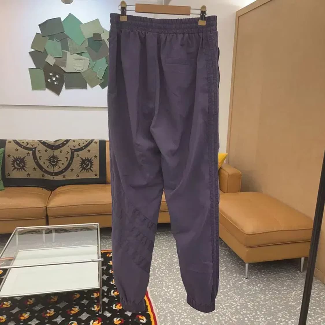 아디다스 올드스쿨 Y2K 파스텔 딥퍼플 트랙팬츠 M C07877 상품이미지4