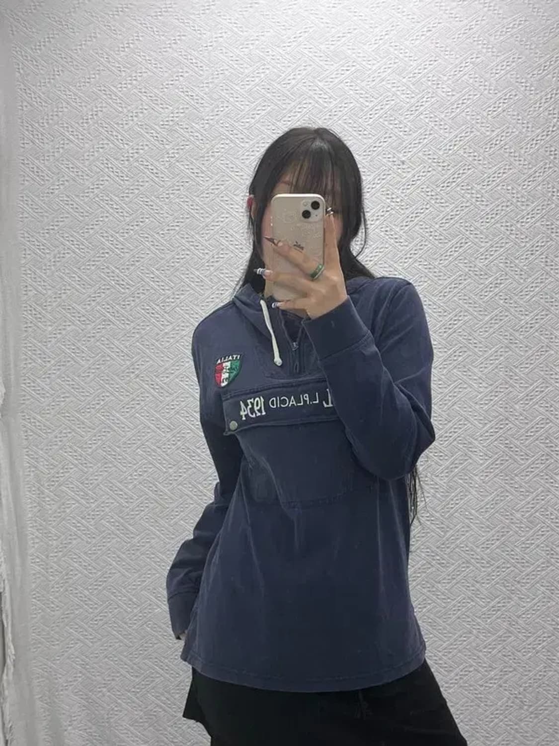 폴로 랄프로렌 90's 반집업 후드티 M C07849 상품이미지1