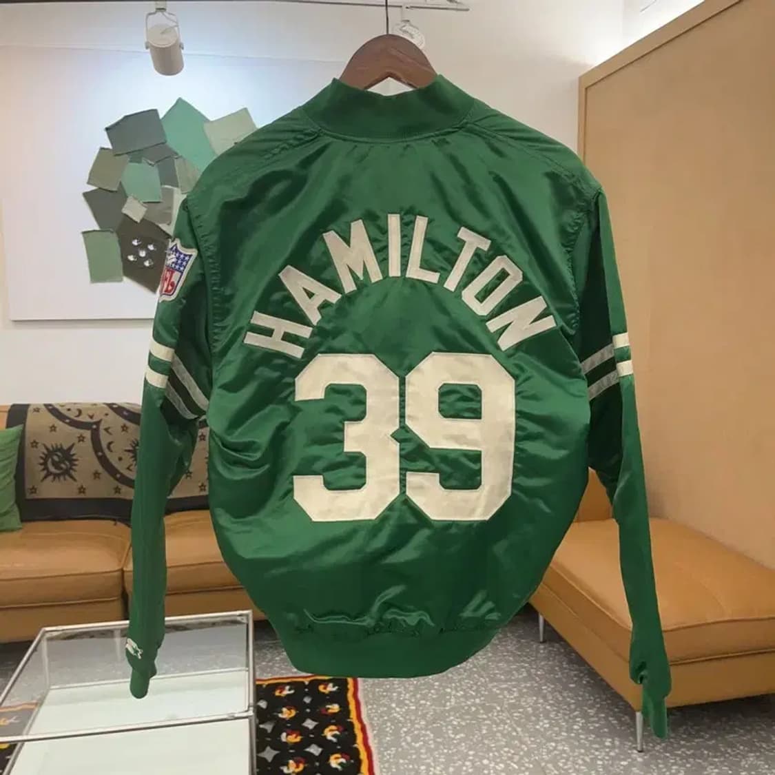 스타터 90's NFL 프로라인 해밀턴 바시티 자켓 M C07861 상품이미지4