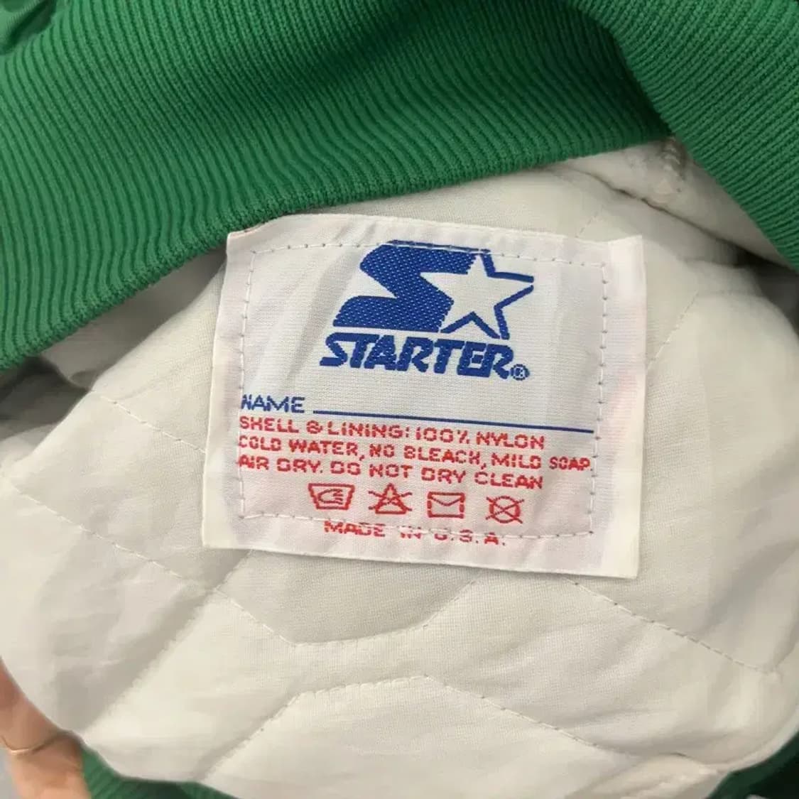 스타터 90's NFL 프로라인 해밀턴 바시티 자켓 M C07861 상품이미지6