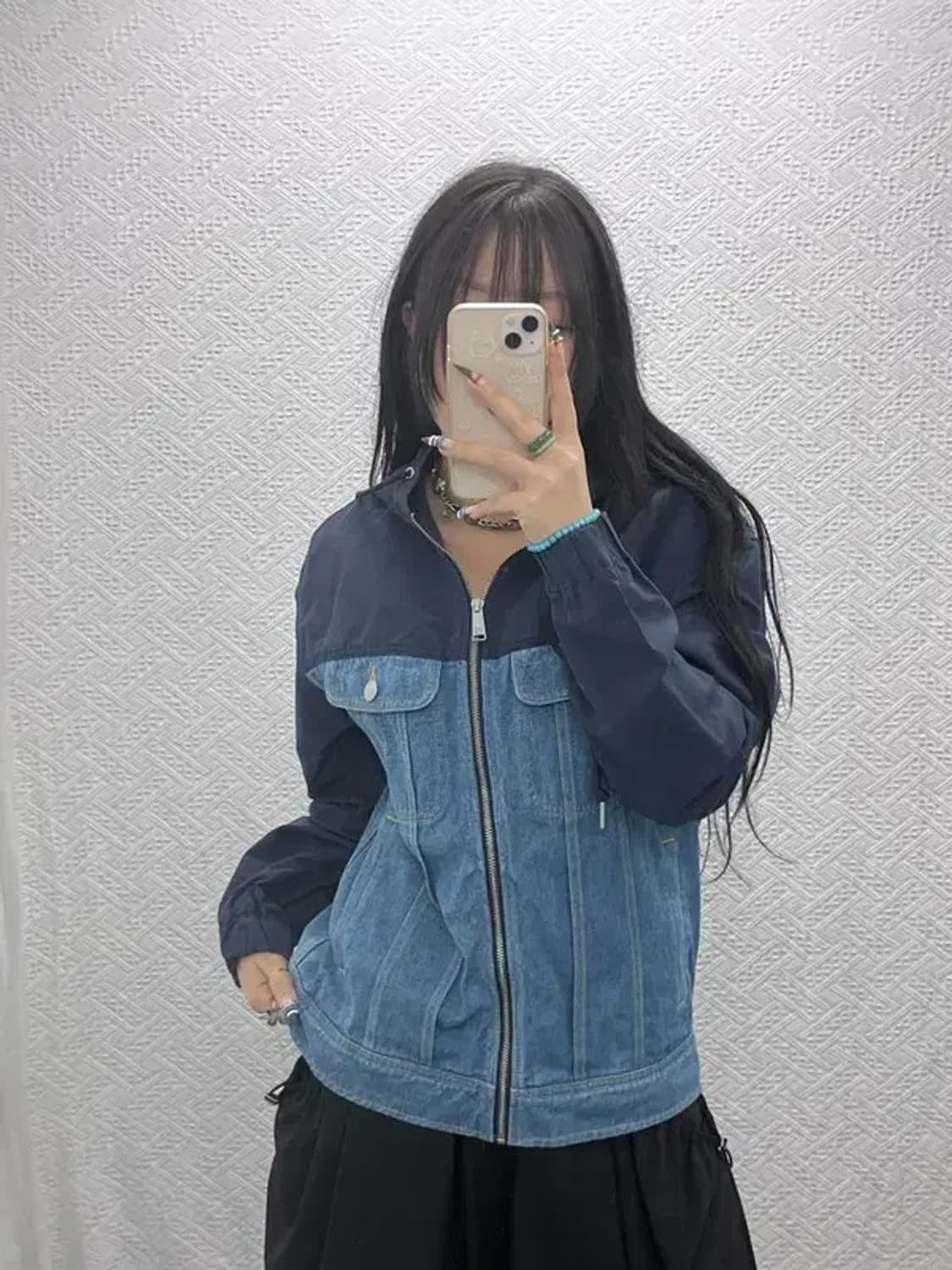 리 LEE X-LINE 캐주얼 데님 후드 청자켓 95 C06141 상품이미지1