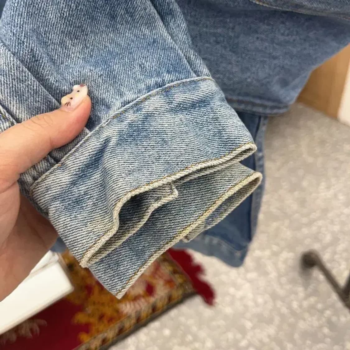 빈티지 위너브로스 루니튠즈 데님 청자켓 105 C06277 상품이미지7