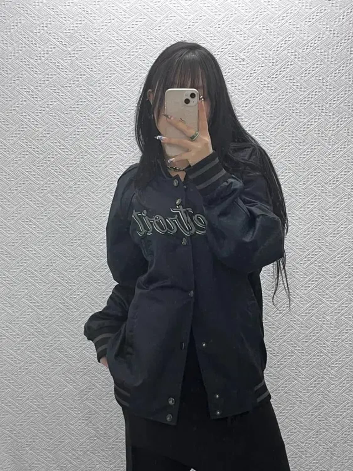 MLB 티트로이트 해골 오버핏 바시티 스타디움 자켓 105 C06330 상품이미지2