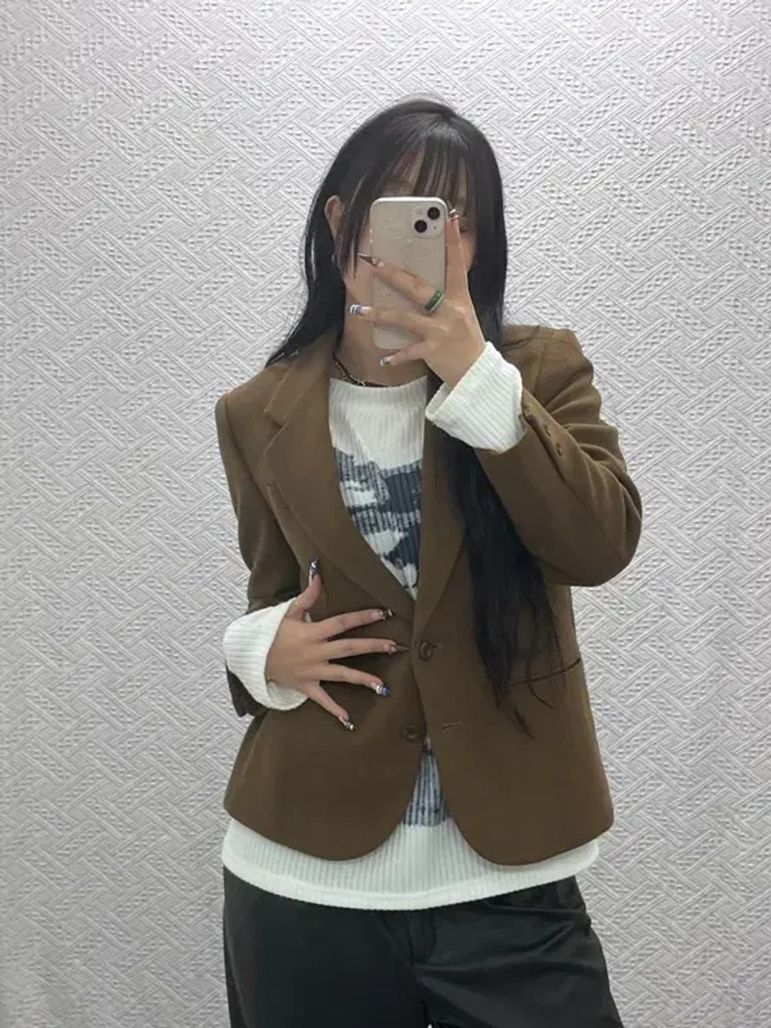 버버리 빈티지 90s 울 블레이저 90 C05507 상품이미지1