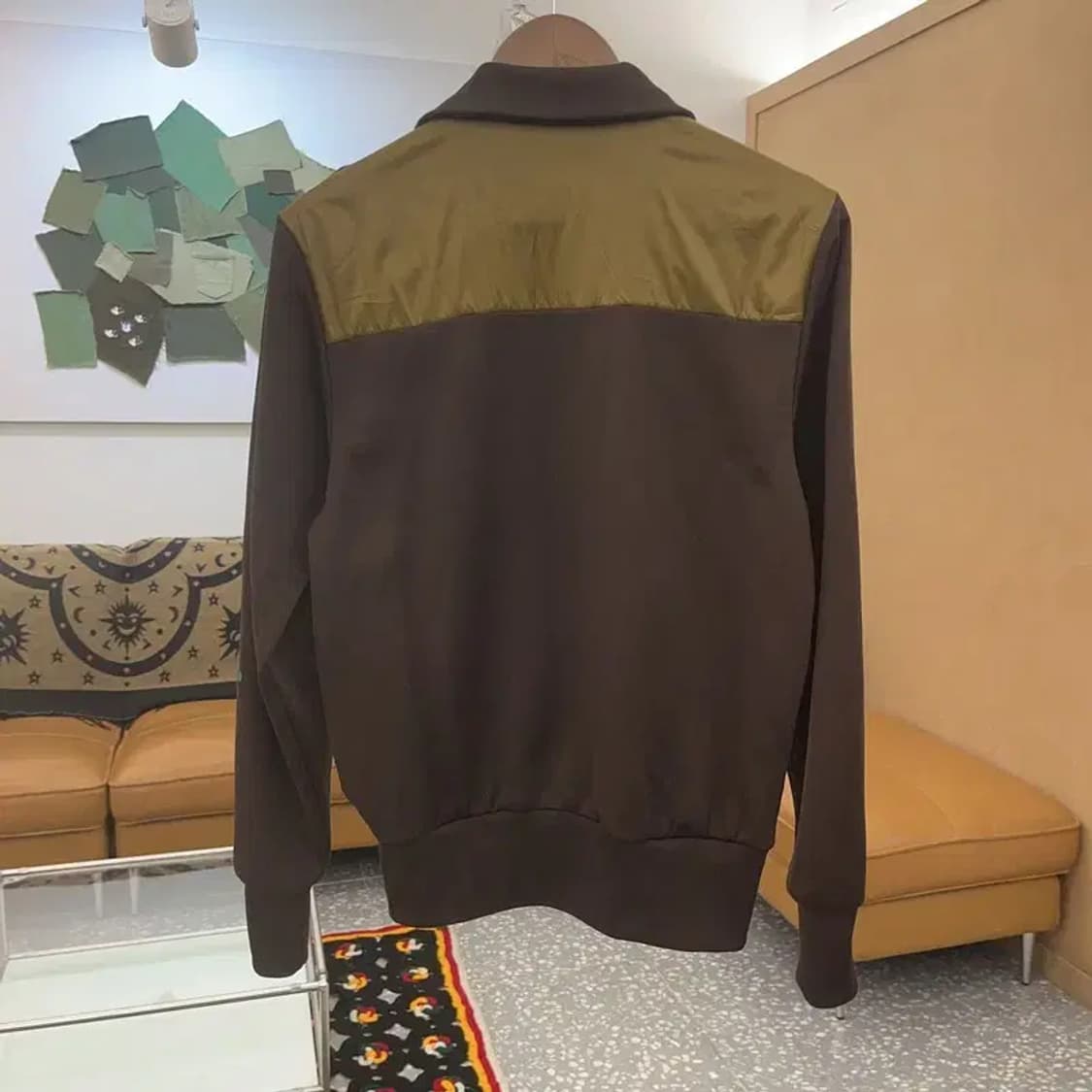 아디다스 Y2K 올드스쿨 팹믹스 카키초코 바람막이 자켓 95 C07879 상품이미지4