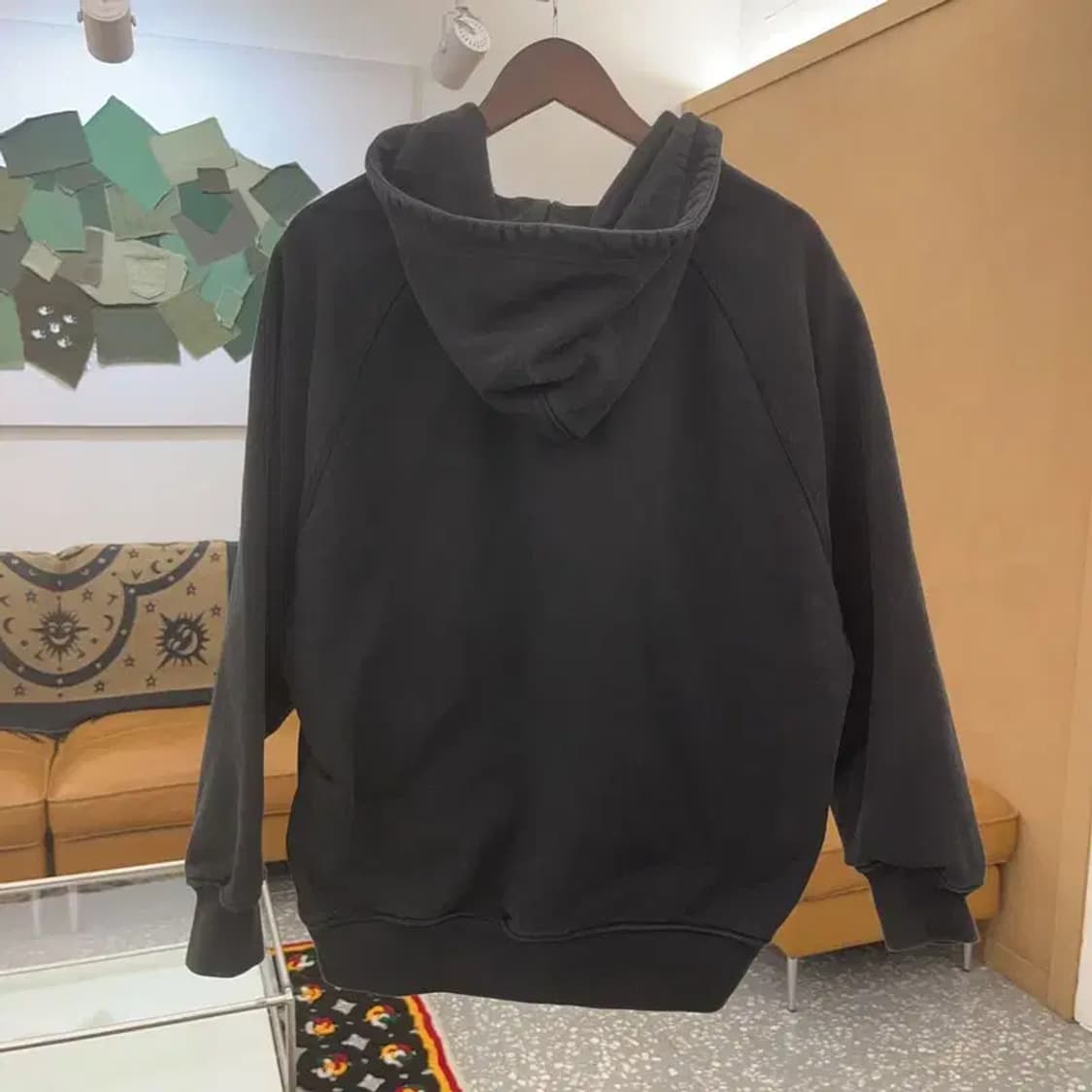 포터리 모던 캐주얼 빈티지 반집업 후드티 110 C07892 상품이미지4